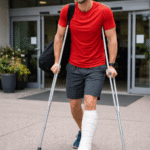 fracture péroné course