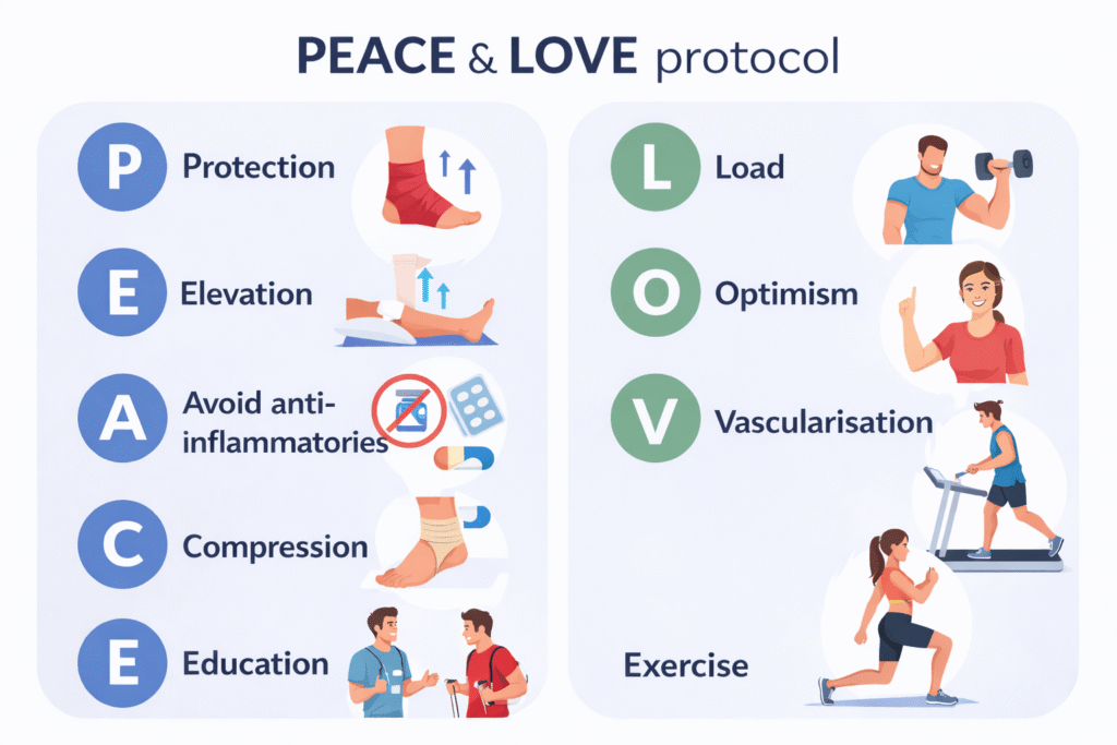 Illustration du Protocole PEACE & LOVE