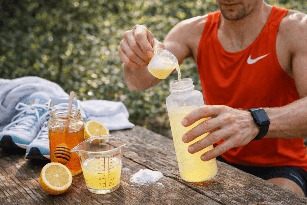 Boisson isotonique maison