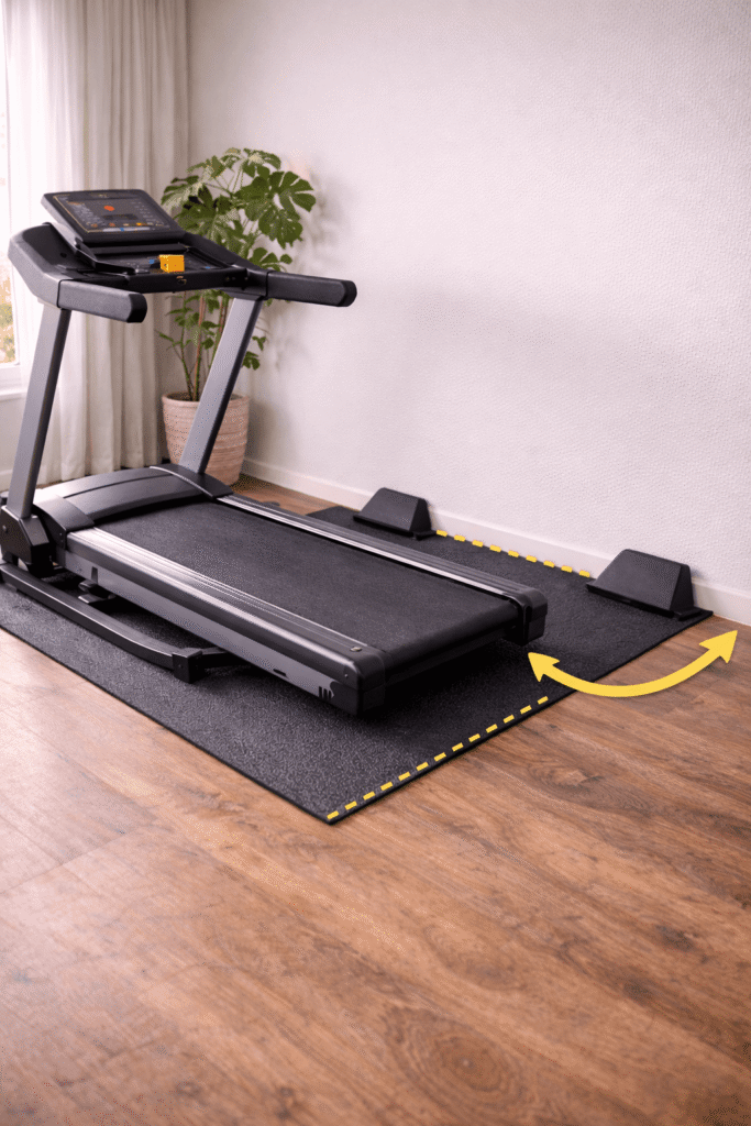 comment empêcher le glissement du tapis de course surélevé ?