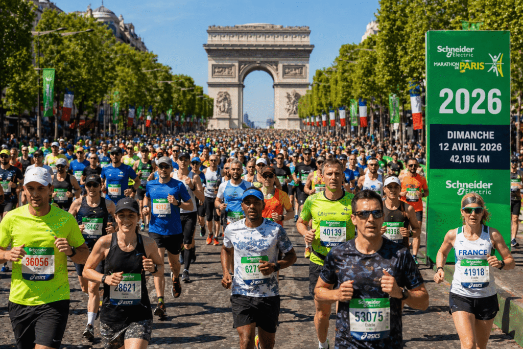 Résultats du Marathon de Paris 2026