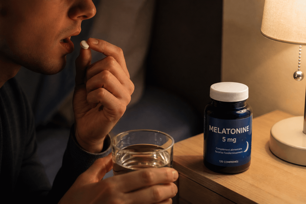 Prise de mélatonine 5 mg